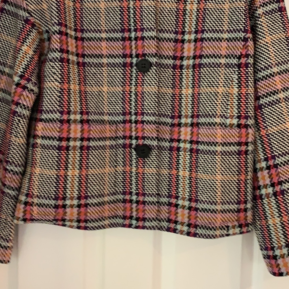 Halogen Multi Colored Herringbone Jacket - image 3